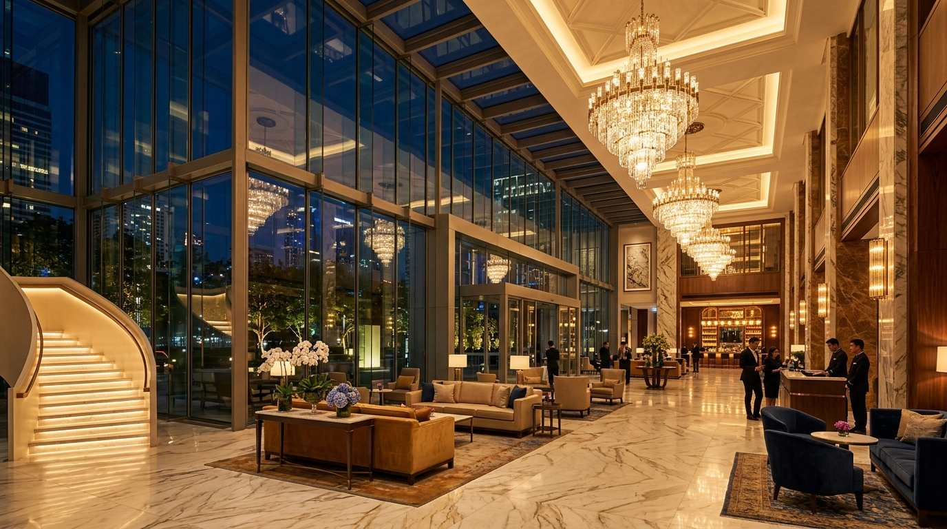 Hotel Grand Horizon Lobby